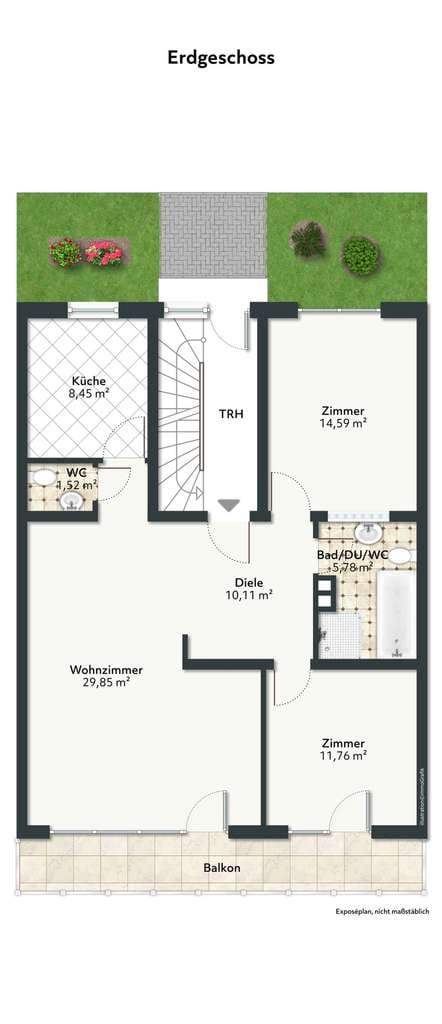 Immobilie in Bad Orb - AS-Immobilien.com +++ praktisches Haus mit 2 vermieteten Wohnungen - Bild 3