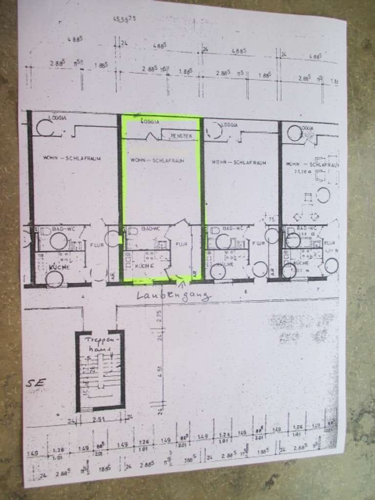 Immobilie in Moers - 1 Zi.-ETW mit Balkon in Moers - Bild 3