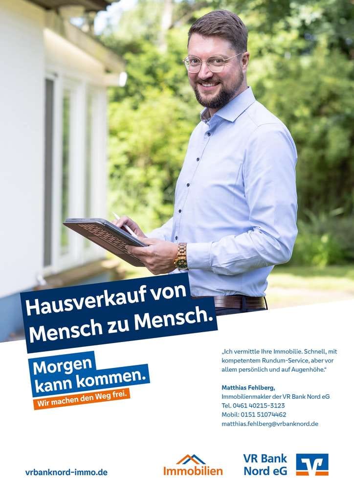 Immobilie in Flensburg - Zwei Häuser, ein Investment - Solides Mehrfamilienhaus-Ensemble mit Entwicklungschancen - Bild 1