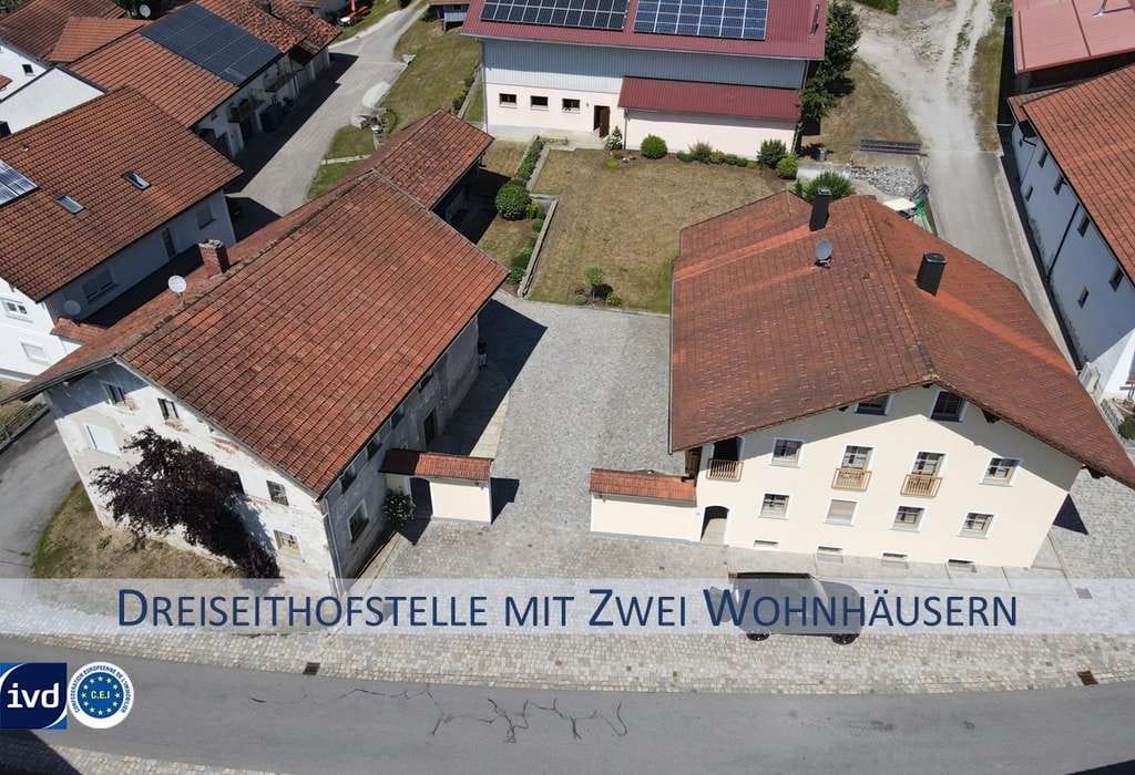 Immobilie in Waldkirchen - SONNIGE DREISEITHOFSTELLE MIT ZWEI WOHNHÄUSERN - Bild 0