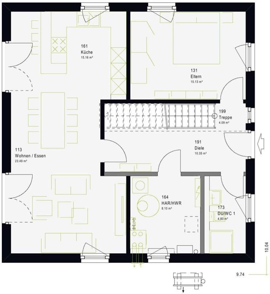 Immobilie in Rastatt - 150 m² pure Eleganz. - Bild 1