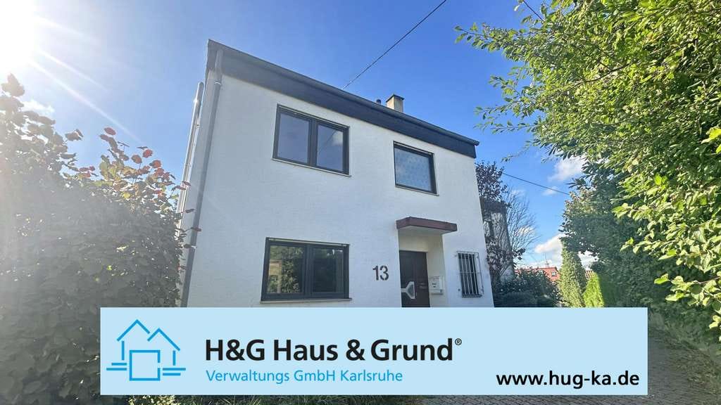 Immobilie in Bretten - Vermietetes Einfamilienhaus (DHH) mit Garten in ruhiger Wohnlage von Bretten-Diedelsheim - Bild 0