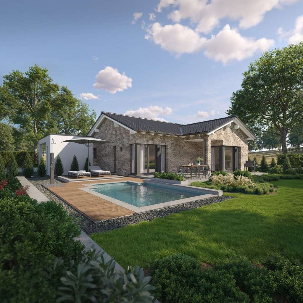 Immobilie in Marktleugast - Bien-Zenker - Ihr individueller Bungalow - bezugsfertig mit Grundstück - Bild 0