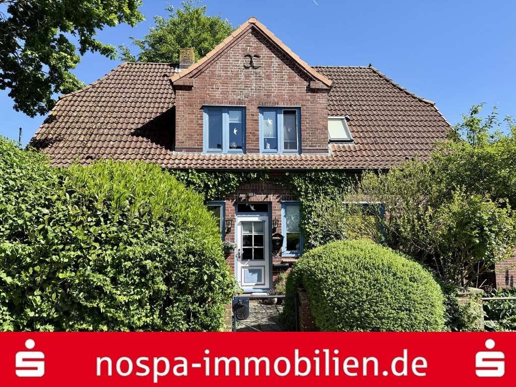 Immobilie in Friedrichstadt - Holländerstädtchen Friedrichstadt: Einfamilienhaus mit Garage - Bild 0