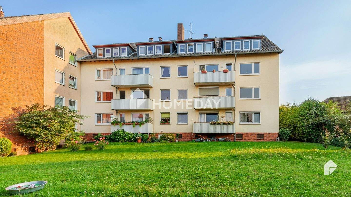 Immobilie in Diekholzen - Idyllisches Wohnen: 3-Zimmer-Wohnung mit traumhaftem Ausblick - Bild 1