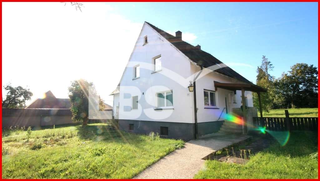 Immobilie in Dombühl - Zweifamilienhaus - grosser Garten mit vielen Optionen in Dombühl - Bild 1