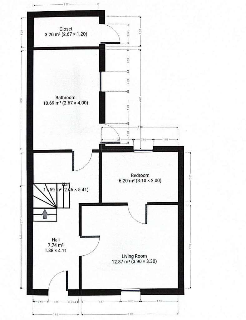 Immobilie in Jüterbog - Renovierungsobjekt im Zentrum von Jüterbog – Reihenendhaus mit Substanz - Bild 4