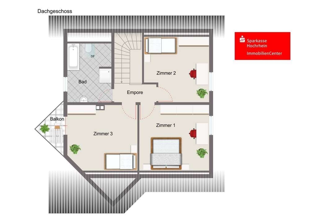 Immobilie in Dettighofen - Wohnqualität, die begeistert - Modernes Einfamilienhaus mit Gartenidylle in Dettighofen - Bild 4