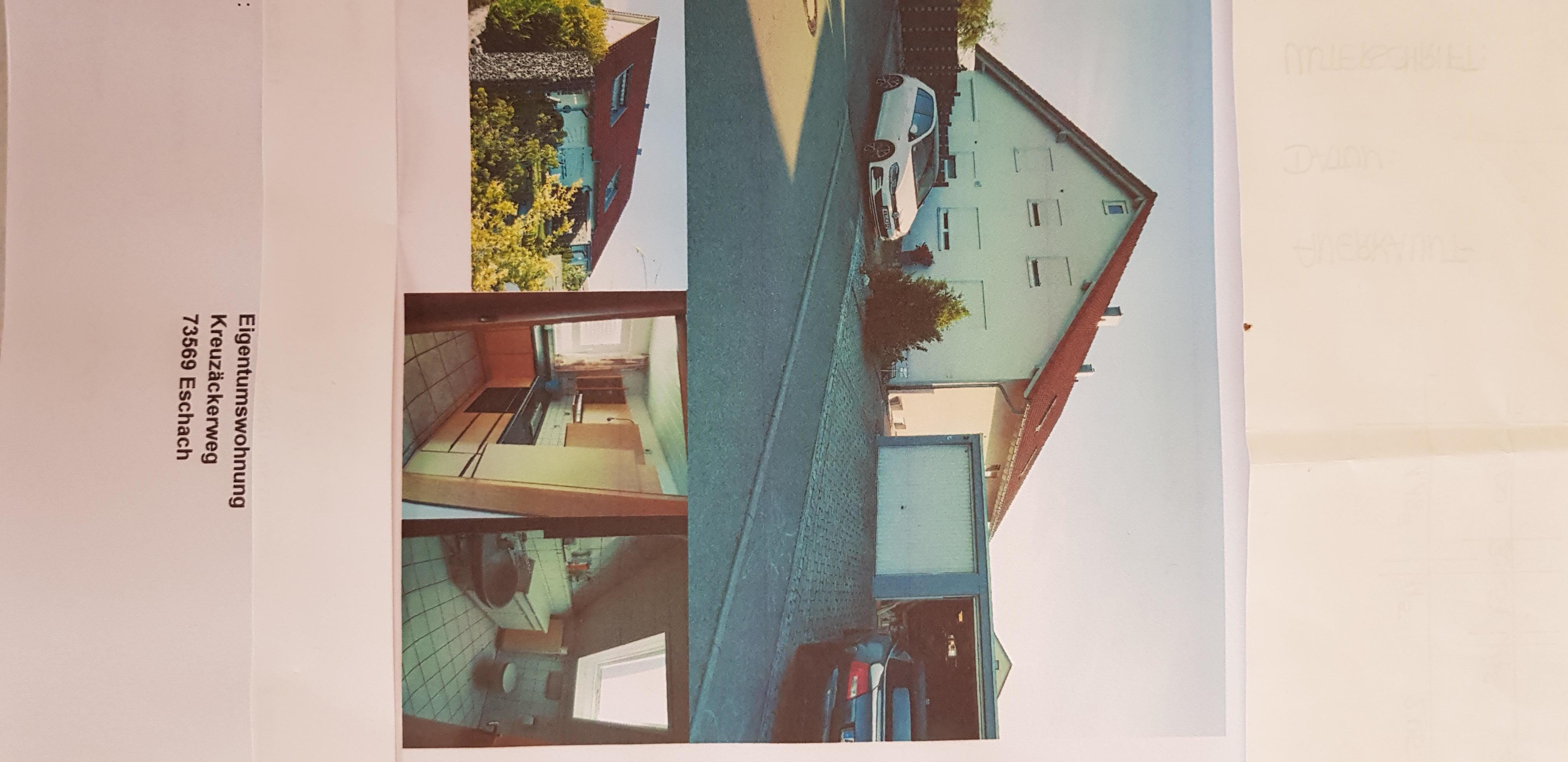 Immobilie in Eschach - 2 1/2 Zimmer Eigentumswohnung in 4-Familienhaus zu verkaufen - Bild 1