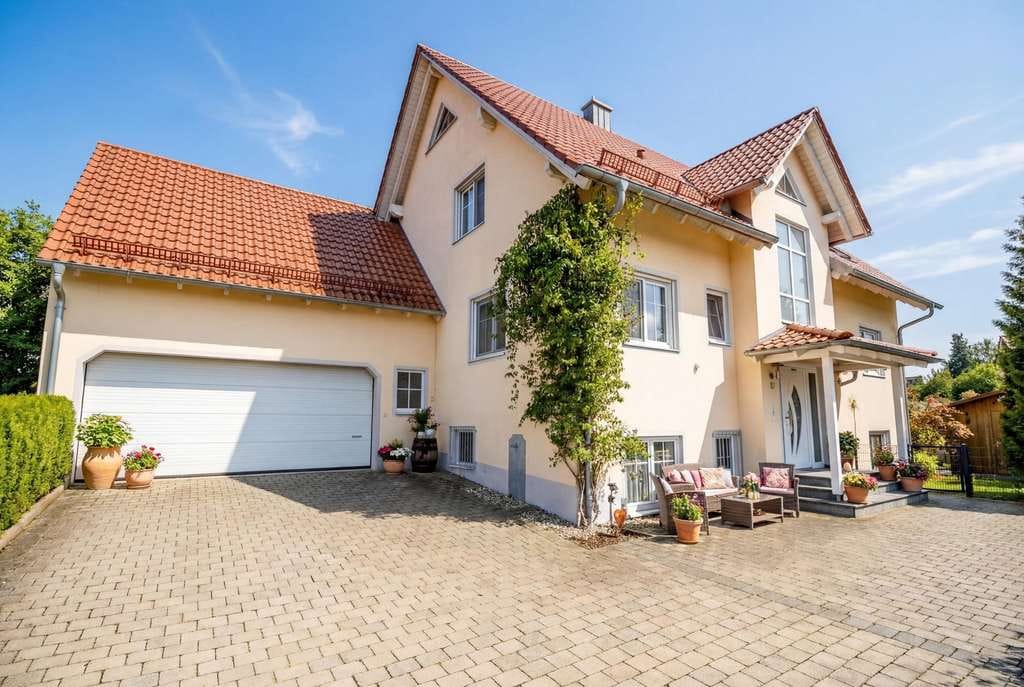 Immobilie in Affing - Wohnkomfort pur: Großzügiges Zuhause mit Wintergarten und Gartenidylle - Bild 0