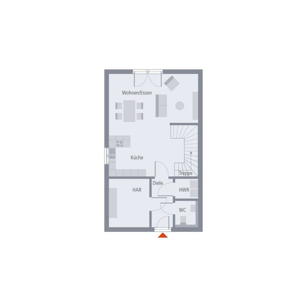 Immobilie in Ronneburg - OKAL *EIN HAUS FÜR JEDEN ANSPRUCH* EINE Doppelhaushälfte gemäß Grundrissplan - Bild 1