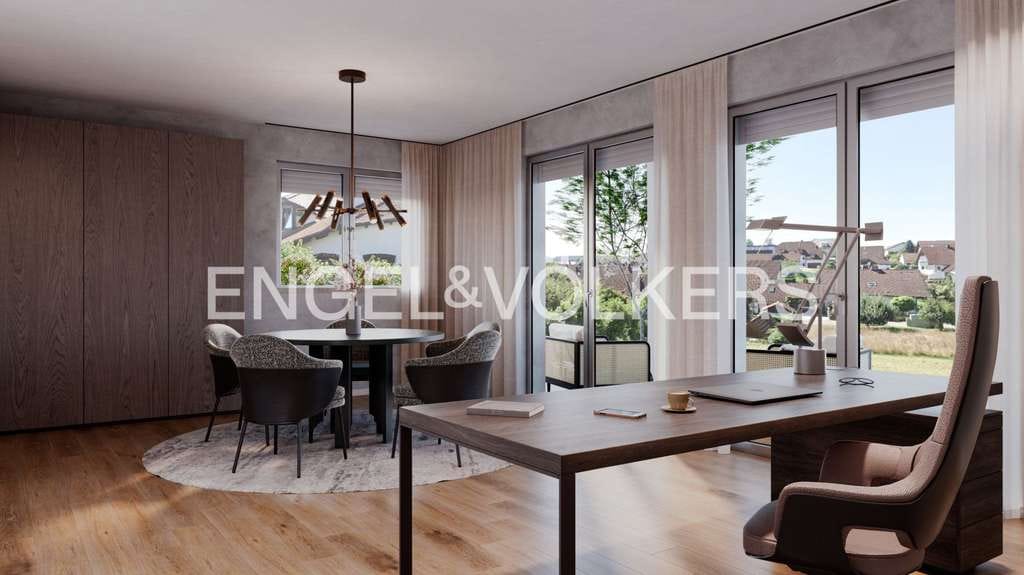 Immobilie in Ilmmünster - Wohnen mit Aussicht - exklusiver Neubau in sonniger Hanglage - Bild 2