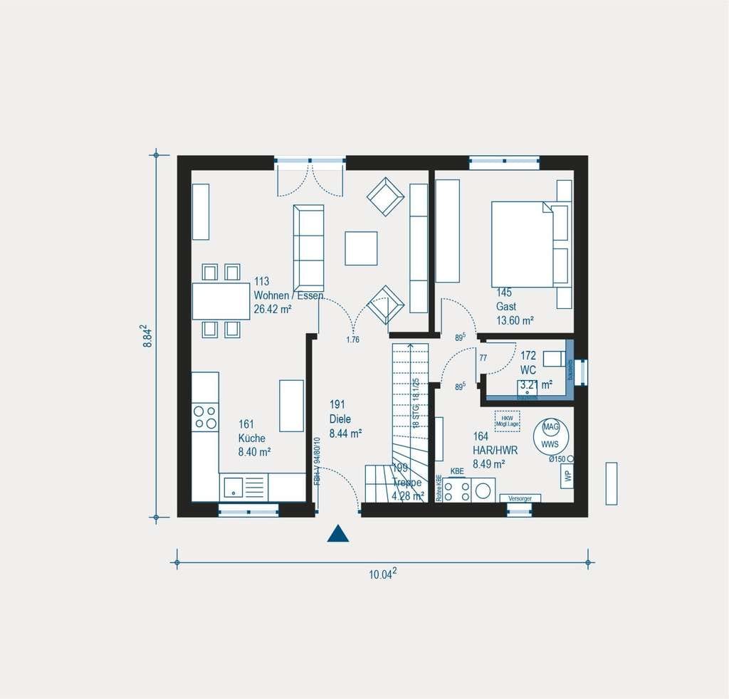 Immobilie in Wahnwegen - Ihr neues Zuhause zum Mitgestalten - individuell geplant auf 142 m² - Bild 1