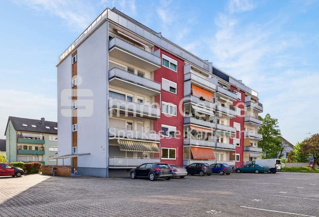 Immobilie in Oberhausen-Rheinhausen - Kompakte 1-Zimmer-Wohnung mit Außenstellplatz und Gestaltungspotenzial - Bild 0