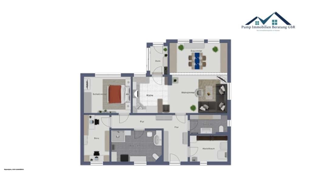Immobilie in Obere Warnow - Moderner KfW-55 Bungalow mit großem Grundstück und Photovoltaik in Obere Warnow - Bild 2