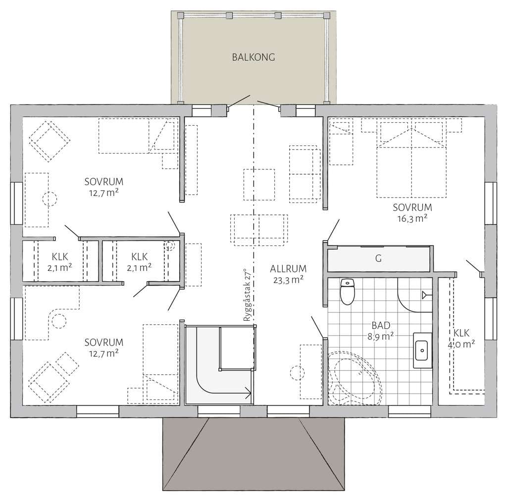 Immobilie in Fürstenberg/Havel - Ihr Traum vom SCHWEDENHAUS inkl. ca. 540 m² GRUNDSTÜCK  Nähe Baalensee - Bild 3