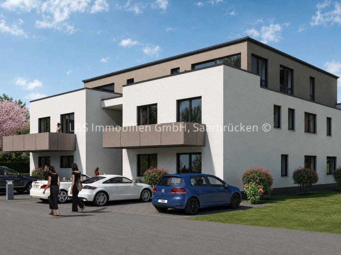 Immobilie in Mehring - Eigentumswohnunug 3ZKB mit Balkon und Moselblick - Bild 1