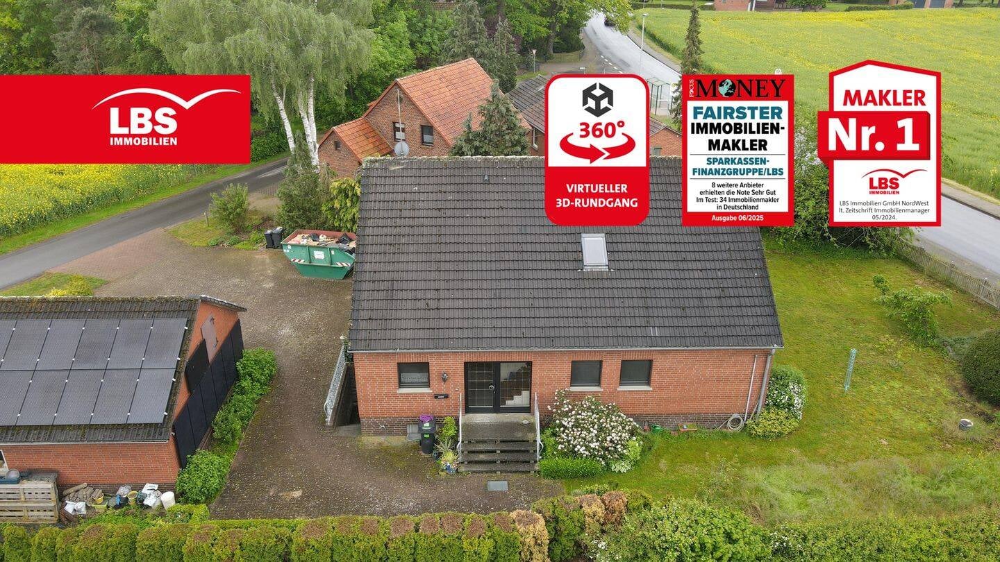 Immobilie in Stolzenau - Großzügiges Ein- Zweifamilienhaus - Bild 0