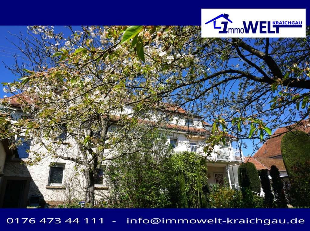 Immobilie in Wiesloch - 170 Qm mit großem Südgarten und Garage in bester Lage - Bild 0