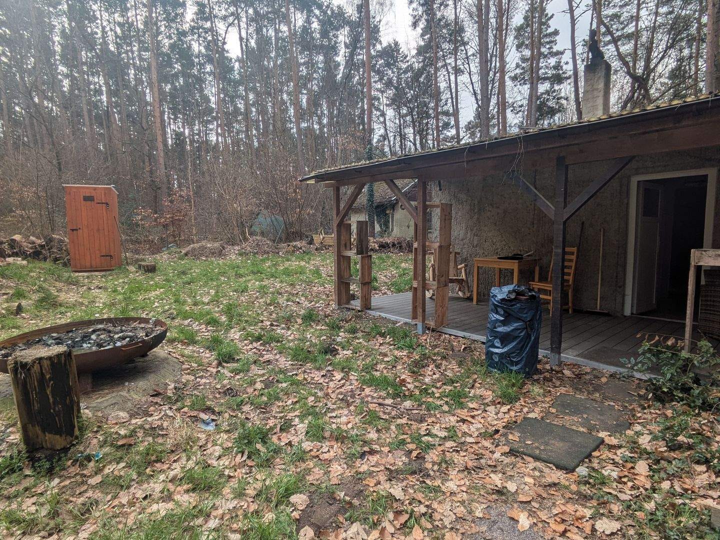 Immobilie in Kemberg - Provisionsfrei! Wochenendgrundstück im Wald mit Bungalow – nahe Friedrichsee - Bild 1