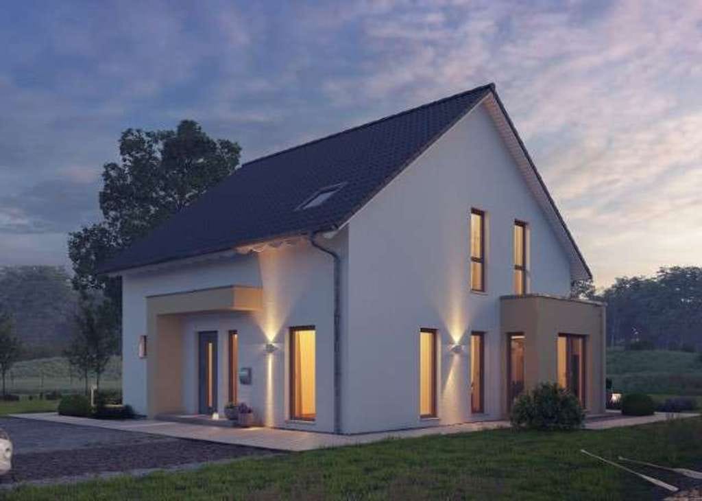 Immobilie in Hüttenberg -  Einfamilienhaus als Ausbauhaus inkl. Technikpaket - mit Eigenleistung viel Geld sparen - Bild 1