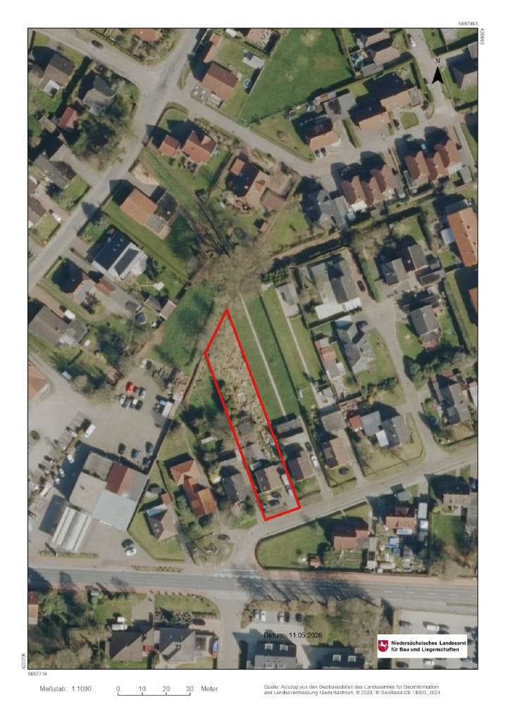 Immobilie in Apen - Zwangsversteigerung: großes Grundstück mit Einfamilienhaus und Nebengebäuden - Bild 2