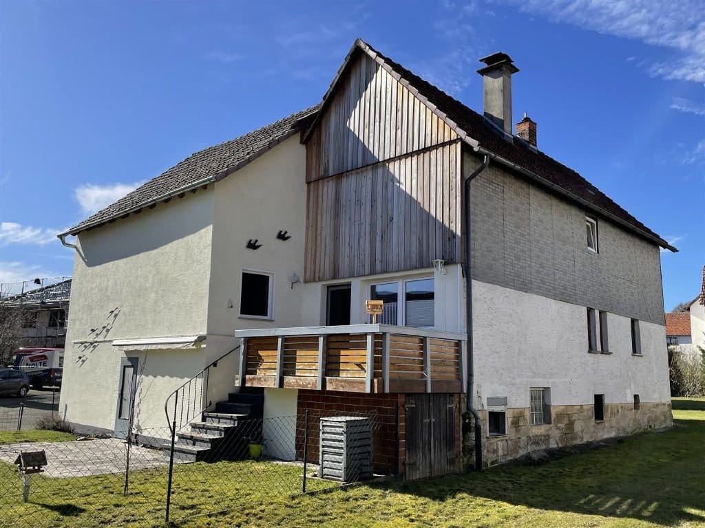 Immobilie in Frankenberg - saniertes Einfamilienwohnhaus in Frankenberg - Haubern - Bild 0