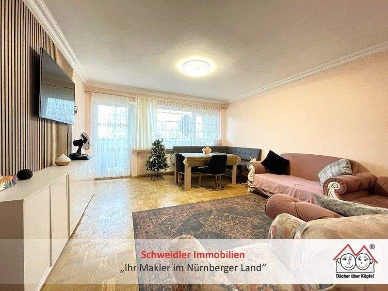 Immobilie in Schwaig bei Nürnberg - Durchdachter Grundriss und mehr- Stimmige 3-Zimmer-Wohnung mit Loggia in Behringersdorf - Bild 0