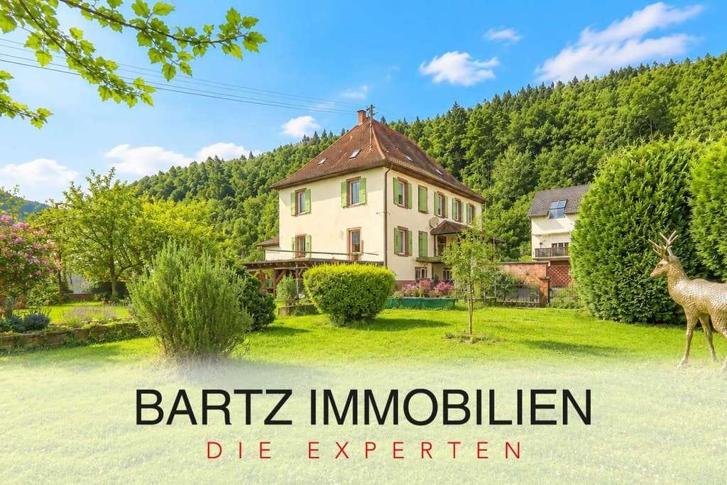 Immobilie in Eußerthal - Einzigartiges Anwesen mit vielseitigen Nutzungsmöglichkeiten in idyllischer Waldrandlage - Bild 0