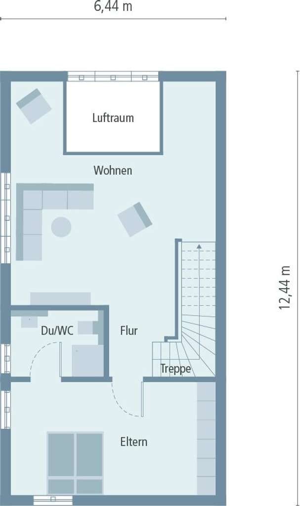 Immobilie in Wilburgstetten - Das große Doppelhaus für schmale Grundstücke - Bild 4