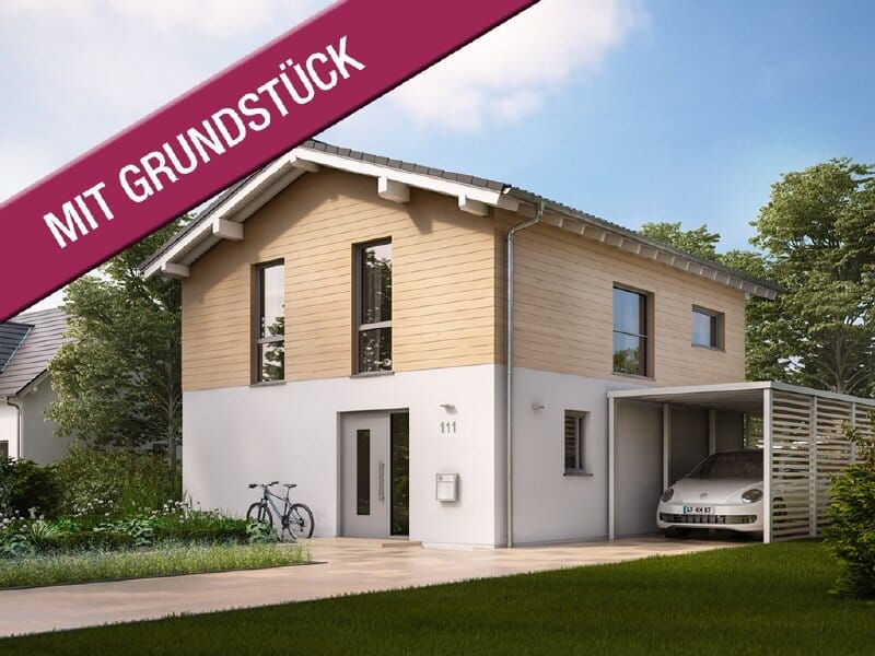 Immobilie in Gornau - Ihr neues Familienhaus mit flacher Dachneigung & hellen Räumen! - Bild 0