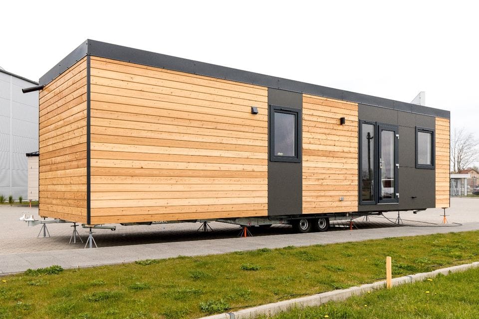 Immobilie in Gifhorn - Mobilheim / Modulhaus / Tinyhaus Neu Winterfest Lark Nordic Star KfW40 GeG konform - Bild 0