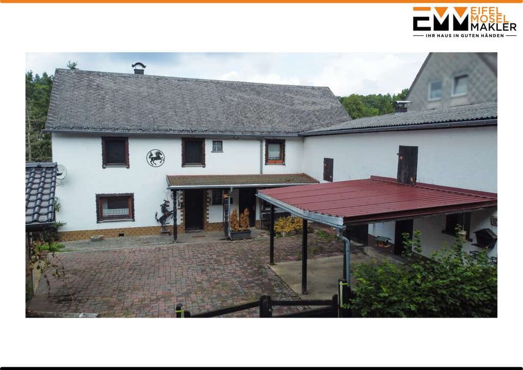 Immobilie in Ulmen - Für Pferdefreunde – Wohnhaus mit Stallungen und Nebengebäude - Bild 0