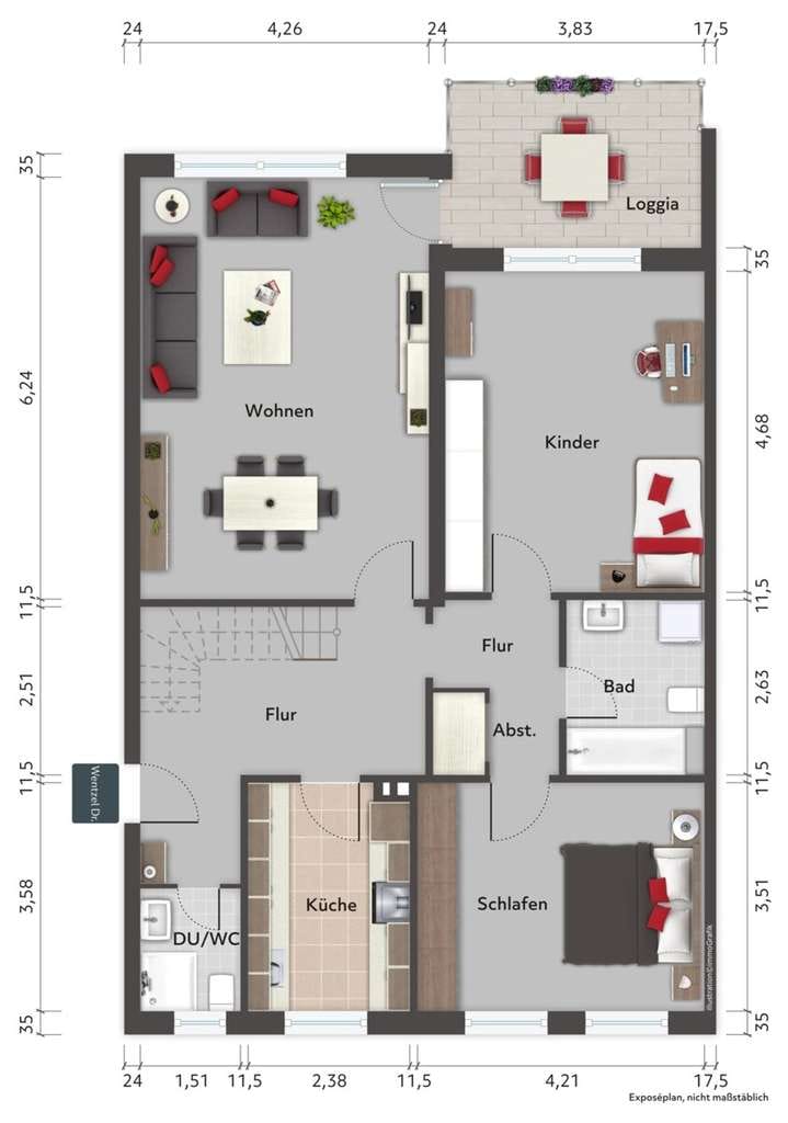 Immobilie in Quickborn - Renovierungsbedürftige 4-Zimmer-Eigentumswohnung zum Kauf in Quickborn - Wentzel Dr - Bild 1
