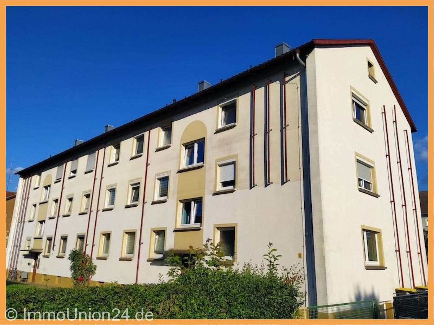 Immobilie in Bad Windsheim - 1.250,- EUR Mieteinnahme für 4,5 Zimmer 110 qm Wohnung mit wettergeschützten BALKON nahe Kurpark - Bild 0
