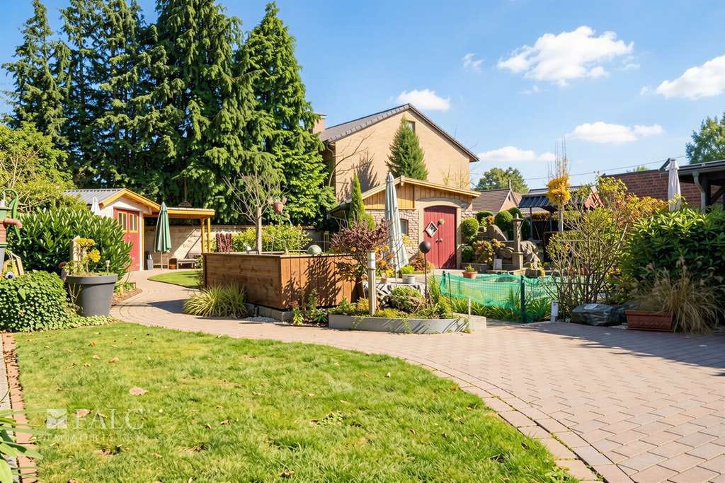 Immobilie in Saerbeck - Zwei Wohnwelten unter einem Dach! Freistehendes Einfamilienhaus mit Einliegerwohnung - Bild 3