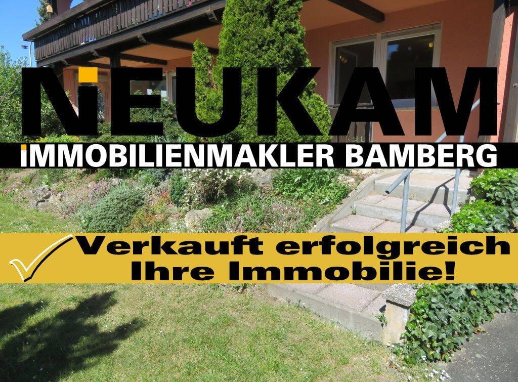 Immobilie in Pettstadt - PETTSTADT: 4-ZIMMER-ERDGESCHOSS-WOHNUNG(=SOFORT FREI)MIT ca.30m2 TERRASSE FÜR 275.000,-EURO - Bild 0