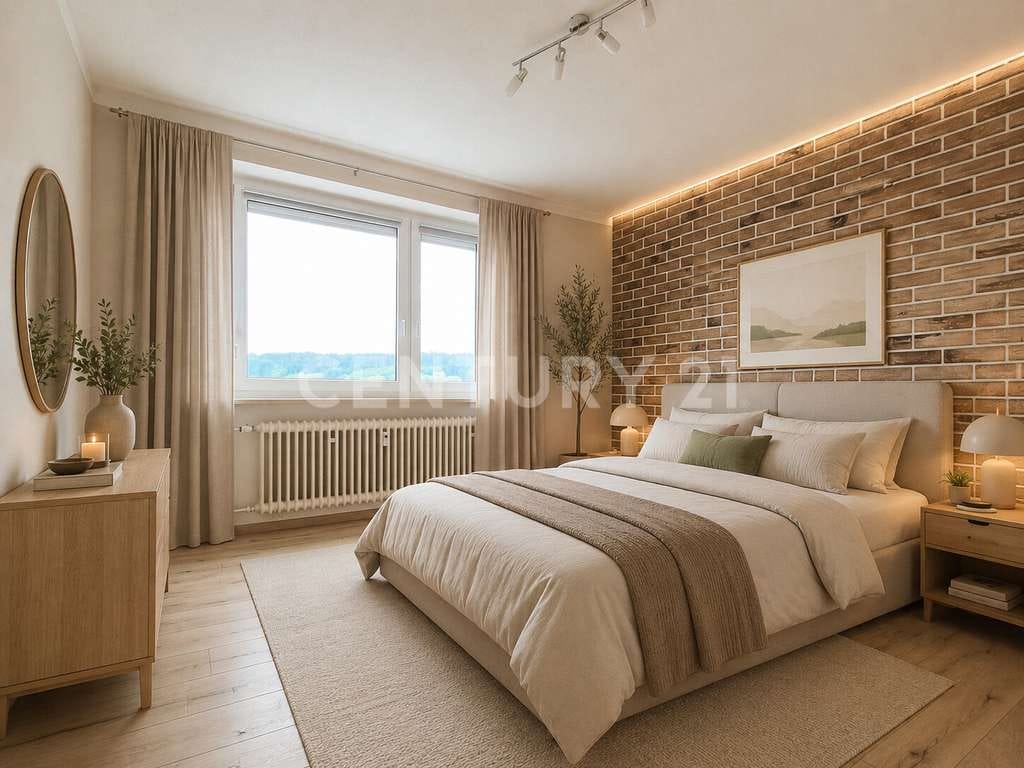 Immobilie in Burghausen - ***Sofort einziehen! Renovierte 3-Zimmer-Wohnung mit Einbauküche und Garage in zentraler Lage*** - Bild 4