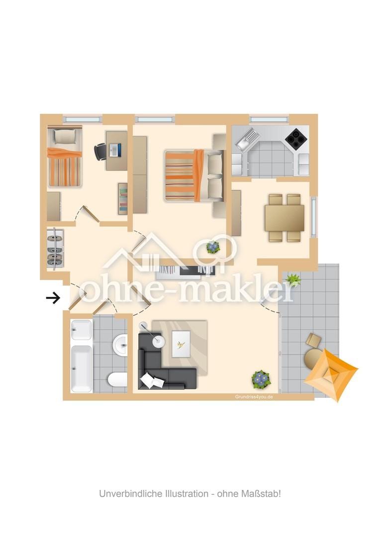 Immobilie in Timmendorfer Strand - Etagenwohnung in Timmendorfer Strand - Bild 0