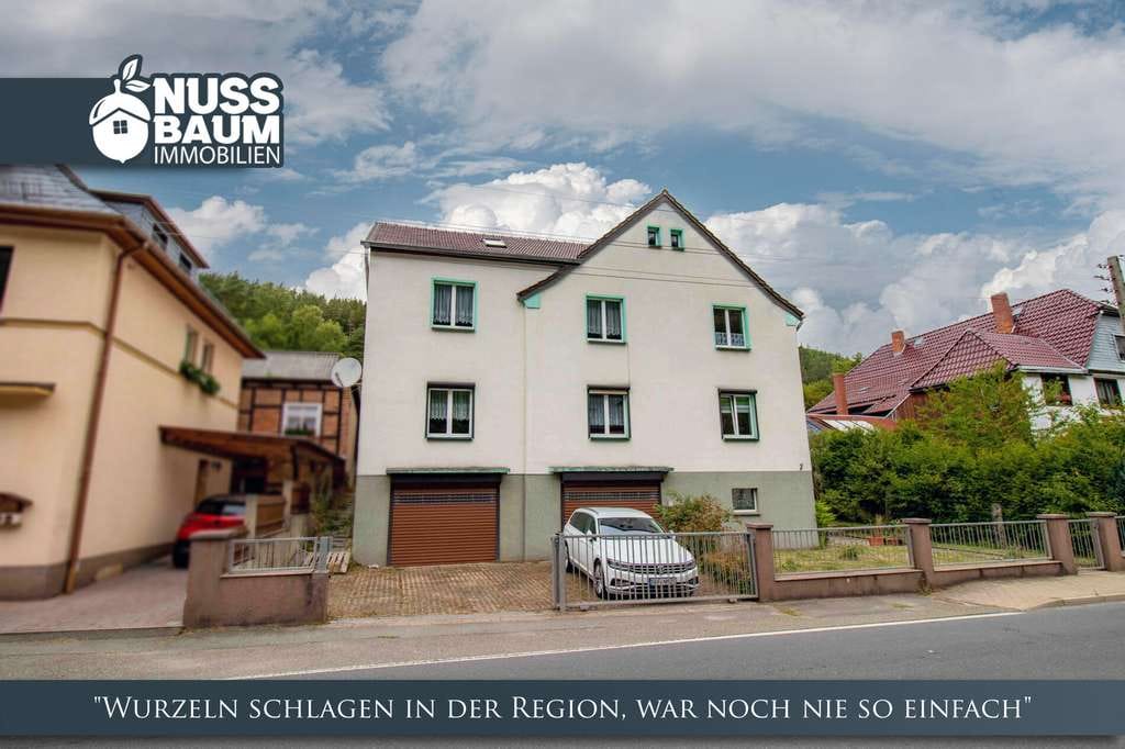 Immobilie in Sitzendorf - Vielseitiges Zweifamilienhaus im Schwarzatal – ideal für Familien oder Kapitalanleger - Bild 0