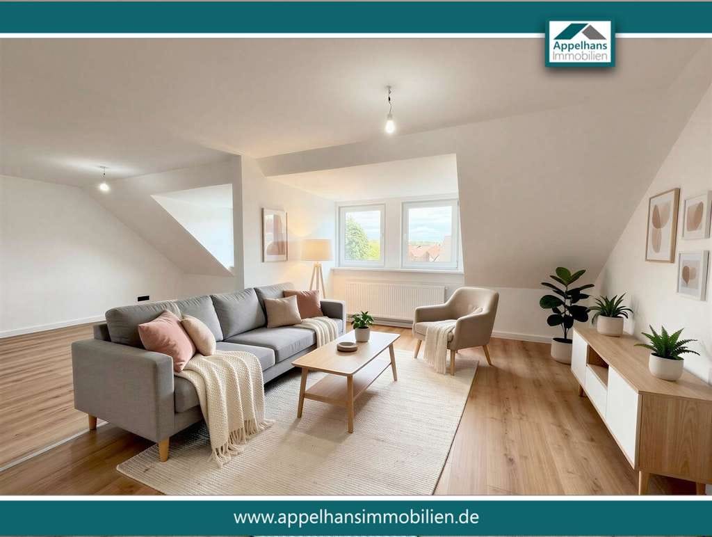 Immobilie in Hilter - Attraktive Kapitalanlage oder neues Zuhause – modernisierte Dachgeschosswohnung - Bild 2