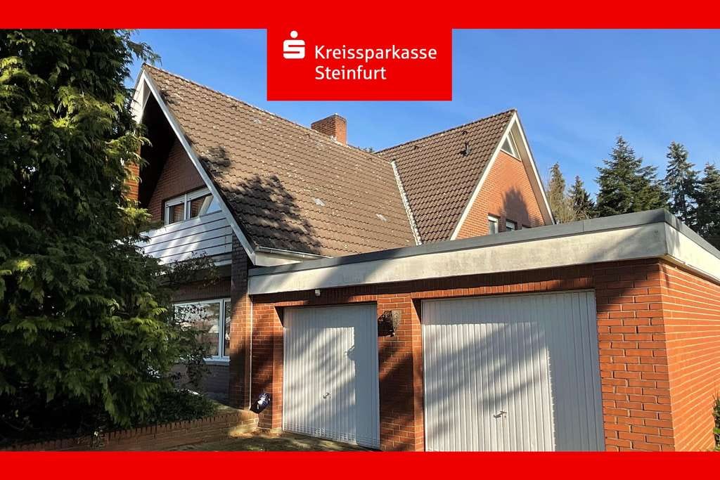 Immobilie in Lengerich - Großzügiges Einfamilienhaus mit Potential in Alleinlage - Bild 0