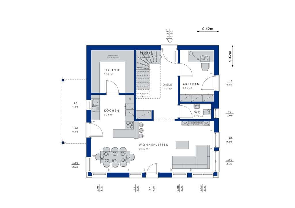 Immobilie in Bergkirchen - Einfamilienhaus auf schönem Grundstück in Bergkirchen - Bild 3