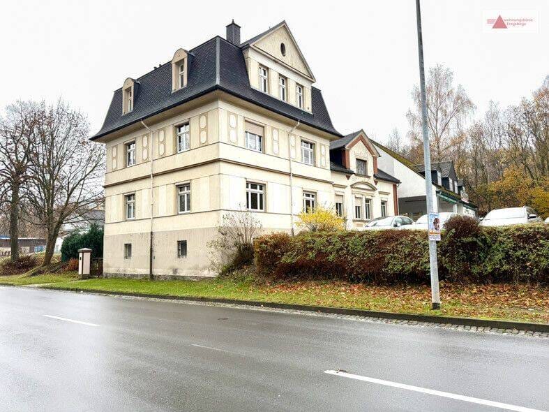 Immobilie in Olbernhau - 8,5 % Rendite: Mehrfamilienhaus Denkmal, voll vermietet, saniert, zentrale Lage Olbernhau Erzgebirge - Bild 1