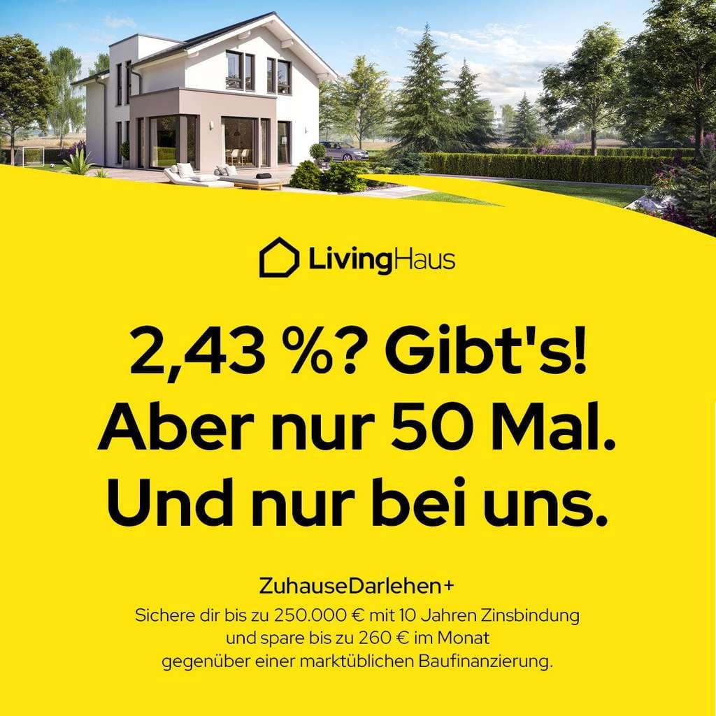 Immobilie in Westerstetten - TRAUMHAUS MIT GRUNDSTÜCK - Wohnen auf einer Ebene in modernem Bungalow! - Bild 1