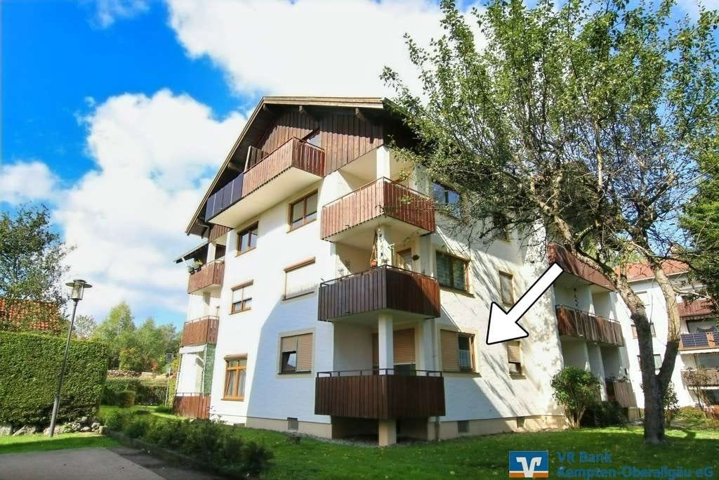Immobilie in Waltenhofen - Interessante, freie 2-Zimmer-Wohnung zum Modernisieren in Waltenhofen-Hegge - Bild 0