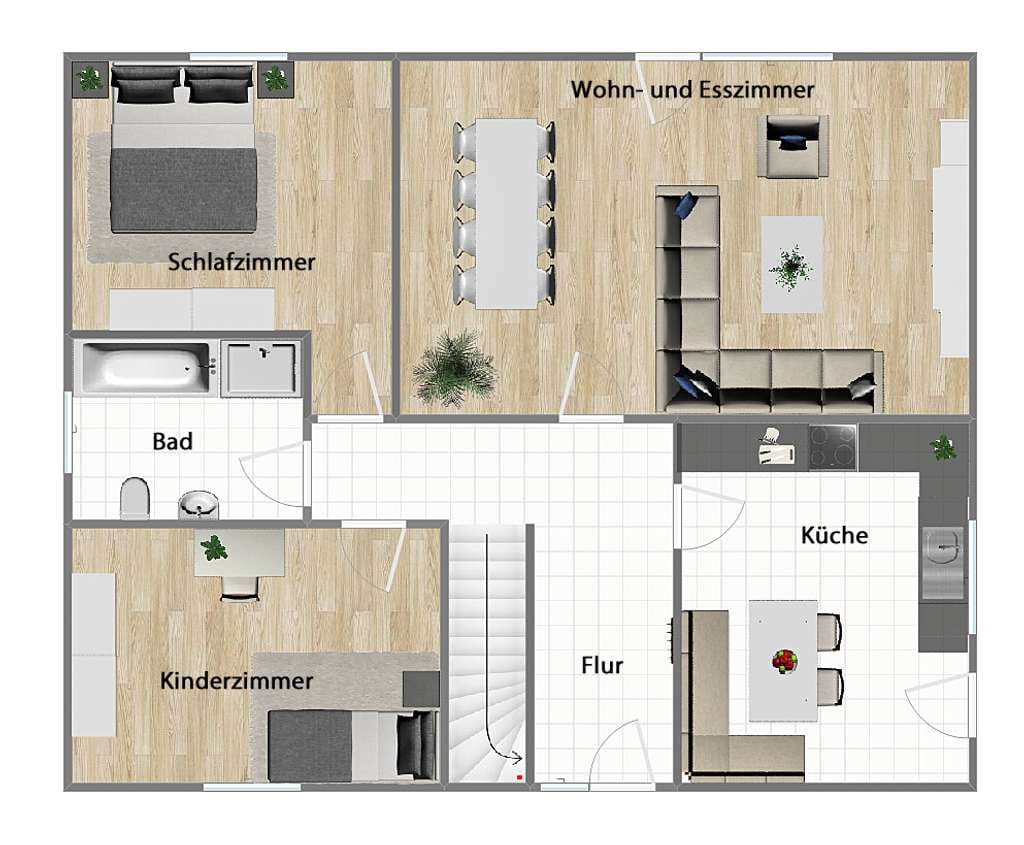 Immobilie in Giekau - Gepflegtes Einfamilienhaus mit Einliegerwohnung - Bild 2