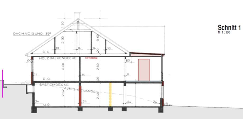 Immobilie in Birenbach - Projektiertes und Genehmigtes 5 Familienhaus in ruhiger Lage mit Aussicht - Bild 1