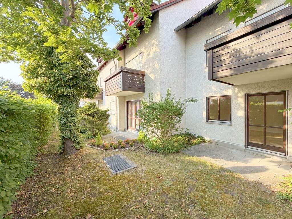 Immobilie in Neufahrn bei Freising - Renoviertes, helles und sehr gut geschnittenes Appartement mit West-Terrasse und Garten in Neufahrn - Bild 0