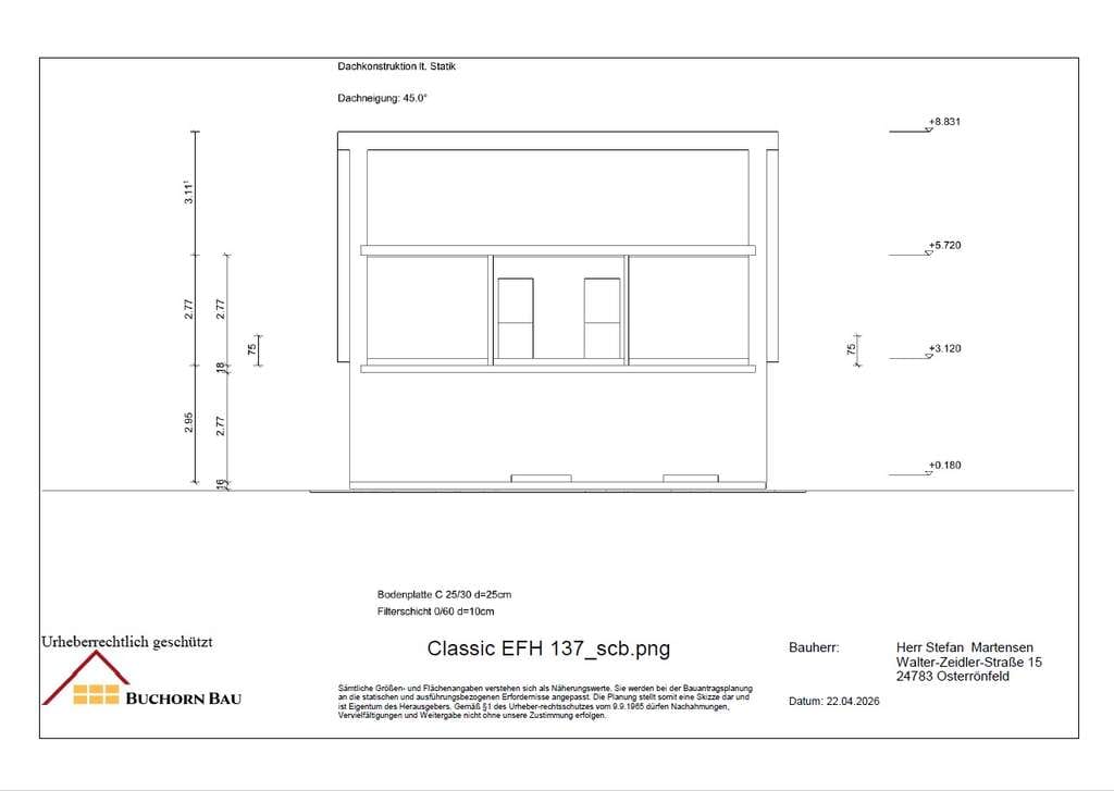 Immobilie in Fahrenkrug - NEU#MASSIV#STEINaufSTEIN...BUCHORN-Bau GmbH baut Ihren massiven Traum vom Eigenheim! - Bild 4